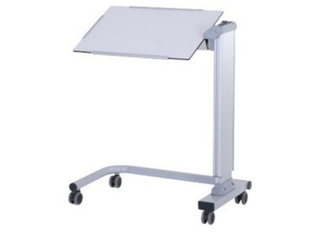 Overbed Table, Tiltable Top, Aluminium